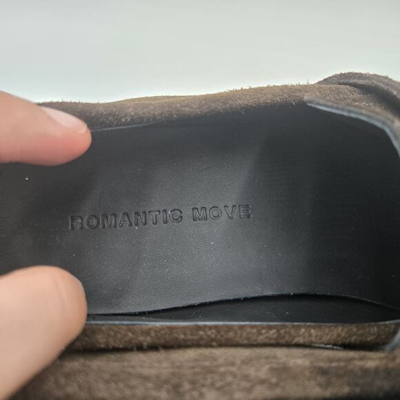 Romantic Move Penny Loafers Brown Suede Korean Sz 260 High Quality US 8 Slip On main image 8